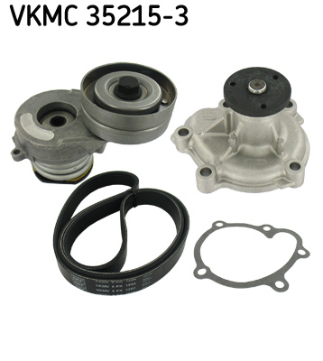 SKF VKMC 35215-3 Pompa acqua + Kit cinghia Poly V-Pompa acqua + Kit cinghia Poly V-Ricambi Euro